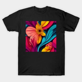 Beautiful Floral pattern, model 15 T-Shirt